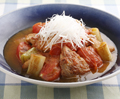 トマトととり肉のみそ煮