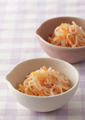 にんじんとしらたきの明太子あえ