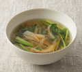 せん切り野菜のすまし汁