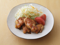 とり肉のしょうが焼き